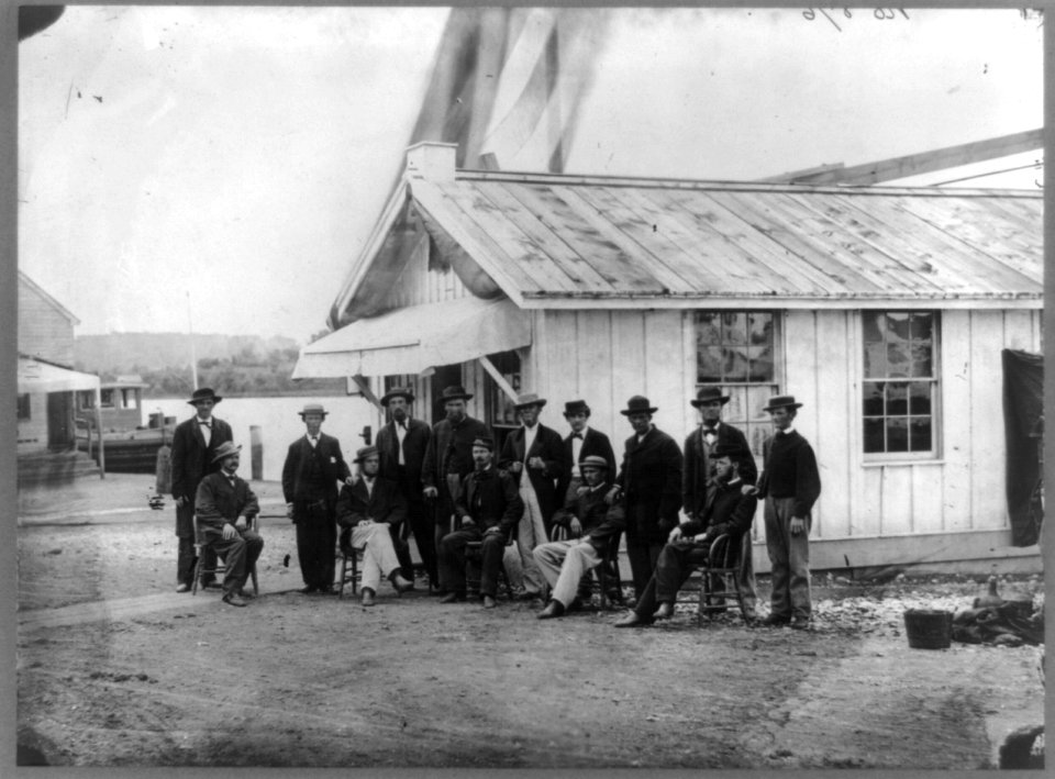 Quartermaster's Office at 7th St. Wharf, Wash., D.C LCCN96518613