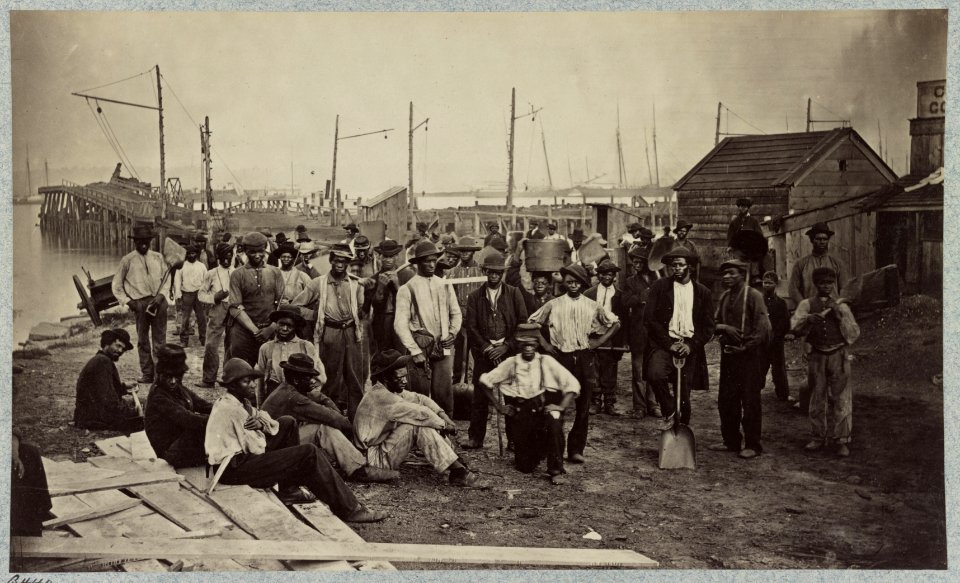 Quartermaster's Wharf, Alexandria, Va LCCN2012649953