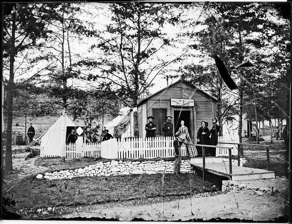 Quarters of the United States Sanitary Commission - NARA - 524865