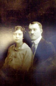 Pável Ágoston és felesége Benkő Irén (1914)
