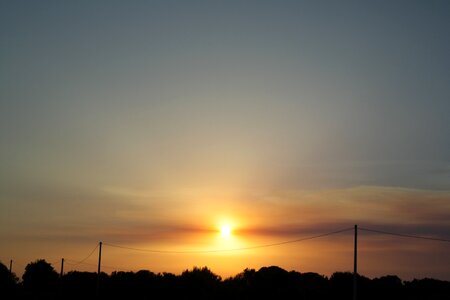 Sun sunset atmosphere summer photo