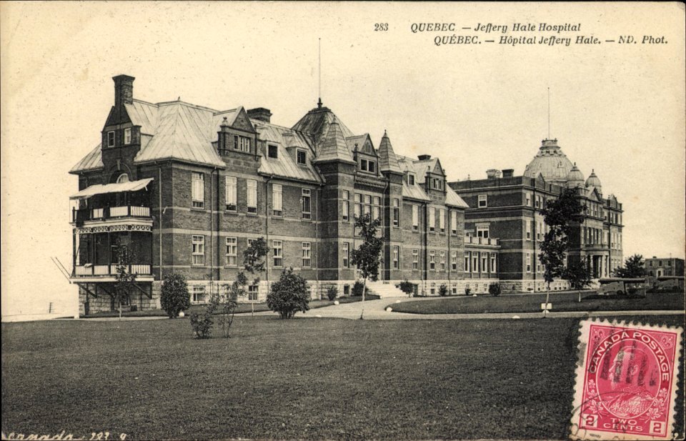Quebec, Jeffery Hale Hospital - 1908