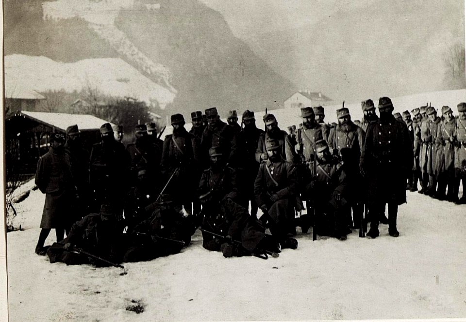 Pustertal, Vintl, Standschützenbaon Enneberg, Exzellenz von Roth, Major Kostner. (BildID 15580358)