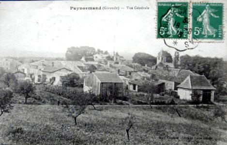 Puynormand - vue générale