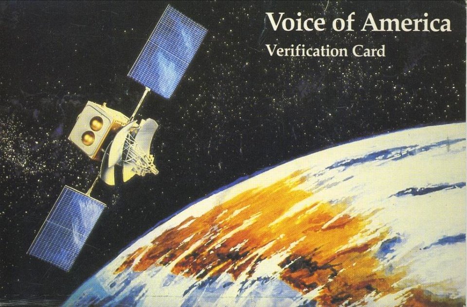QSL Voice of America 1979