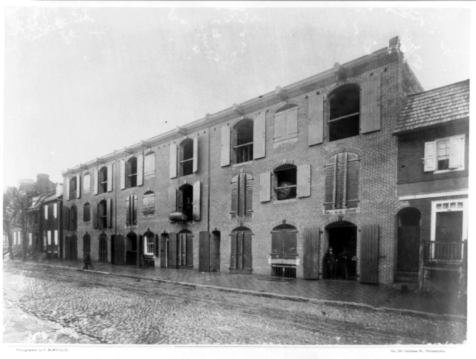 Queen Street warehouse, Alexandria, Va. LCCN93514632