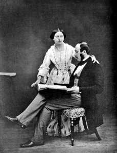 Queen Victoria and Prince Albert 1854 photo