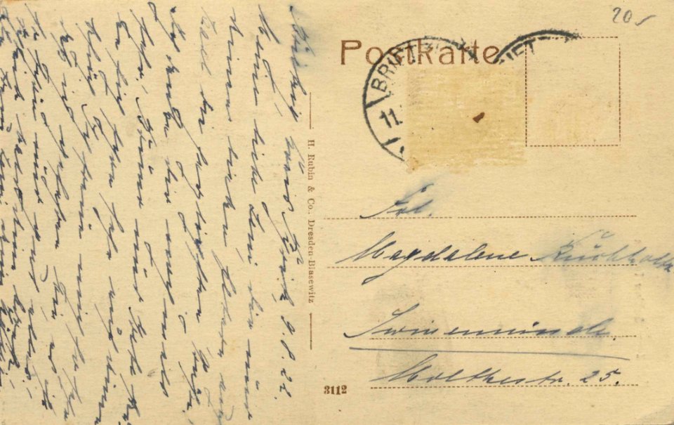 Pyritz, Pommern - Stettiner Torturm (back) (Zeno Ansichtskarten)