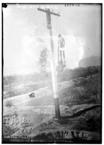Quirino Combian - hanged by Feds. at Brittingham, Mex. LCCN2014690194