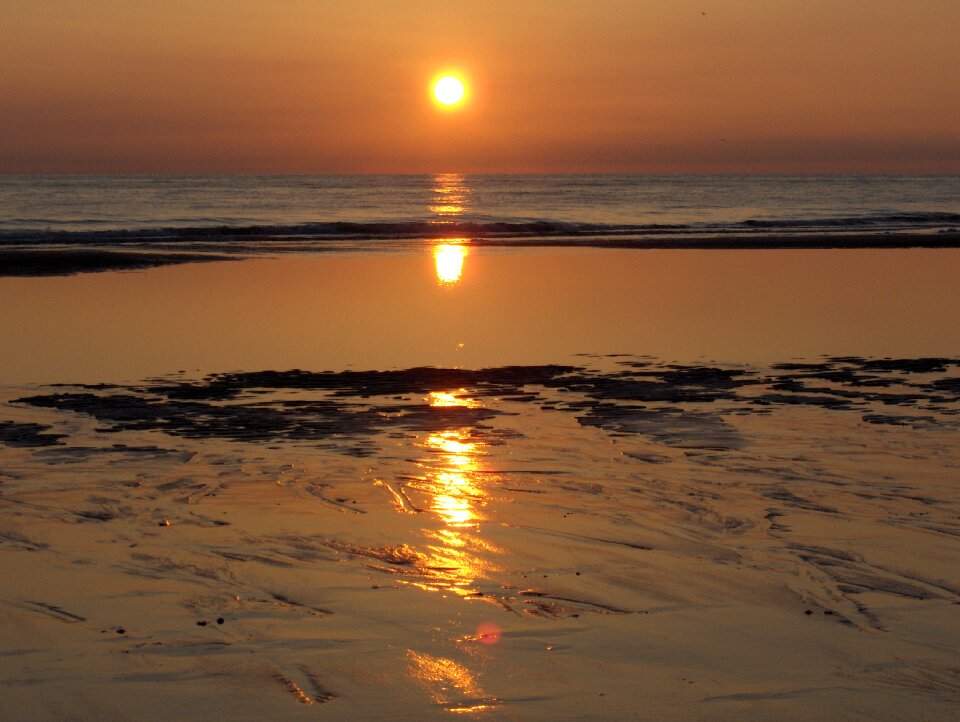 Westerland north sea sunset
