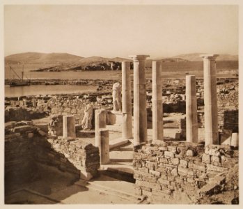 Péristile de la Maison dite de Cléopatre, à Delos - Baud-bovy Daniel Boissonnas Frédéric - 1919