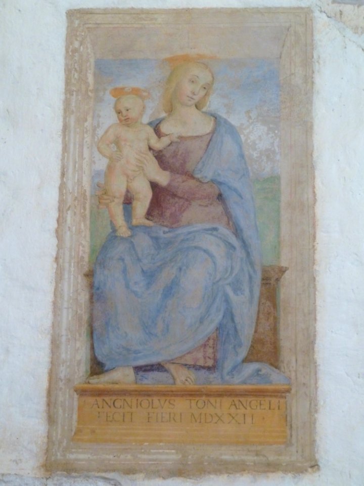 Pérugin-Vierge à l'enfant de Fontignano