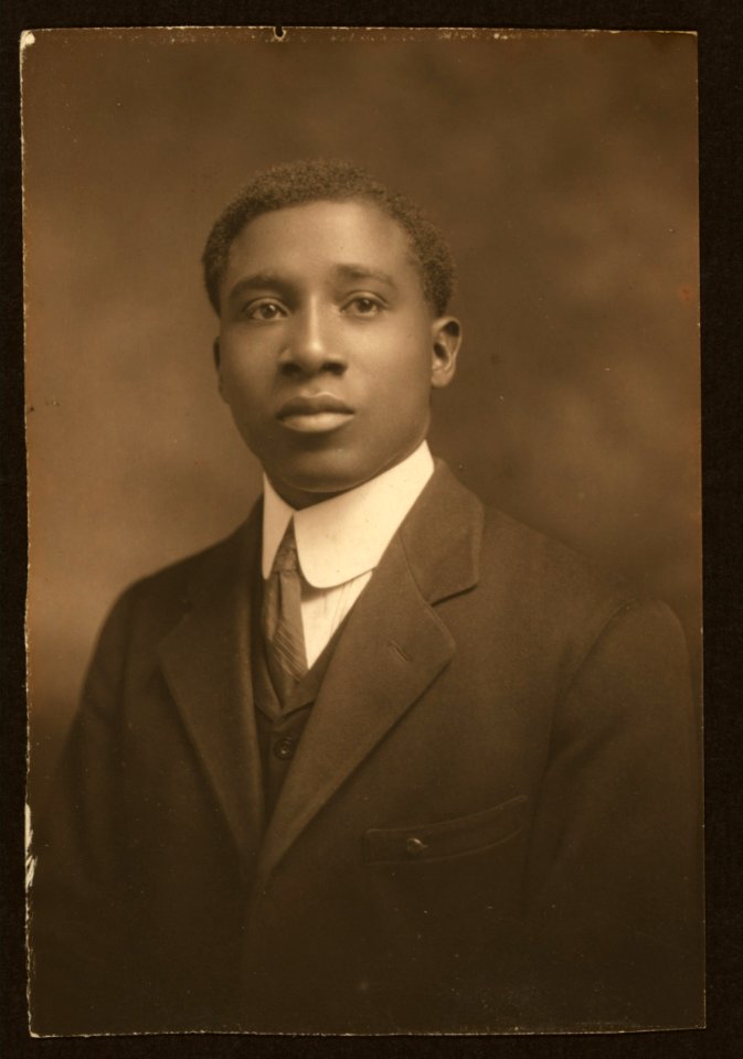 R. Nathaniel Dett, head-and-shoulders portrait, facing front LCCN2008677099