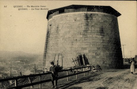 Quebec - Tour Martello - 1908 photo