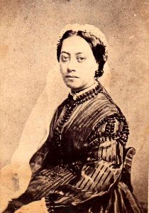 Queen Emma in Washington, 1866