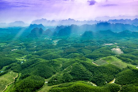 Landscape scenic landscape complex