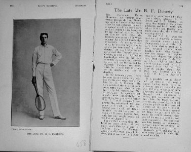 R.F.Doherty Baily-Magazine 1911