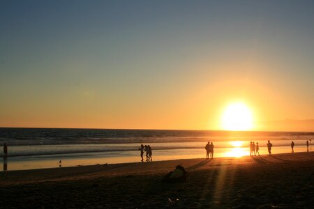 Mood beach afterglow