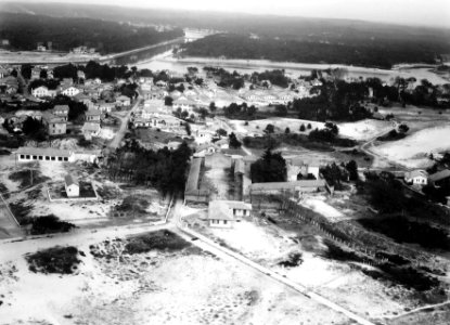 Quartier de la plage vers 1955