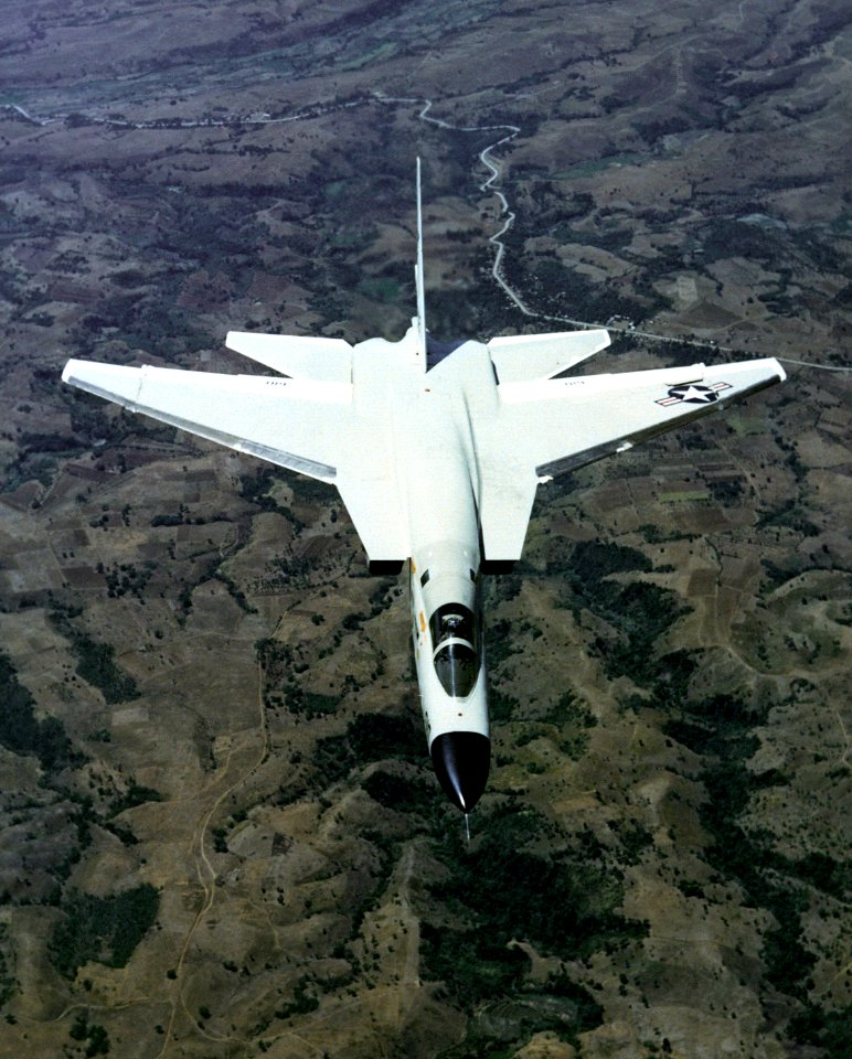 RA-5C Vigilante overhead aerial view
