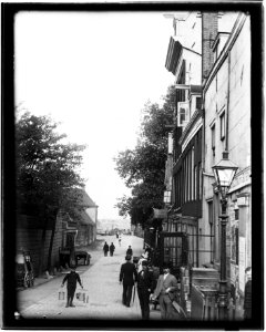 Raamdwarsstraat, Gezien naar Lijnbaansgracht, 1892 (max res) photo