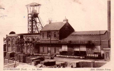Quiévrechain - Fosse n° 1 - 1 bis des mines de Crespin (D)