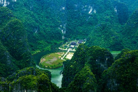 Landscape scenic landscape complex