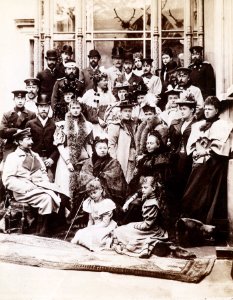 Queen Victoria and family at Coburg