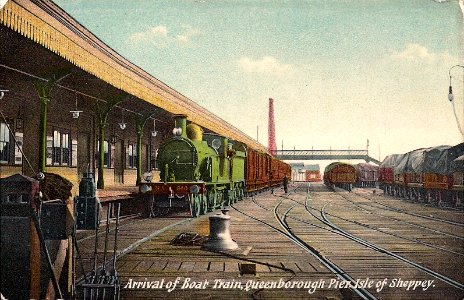 Queenborough Pier railway station