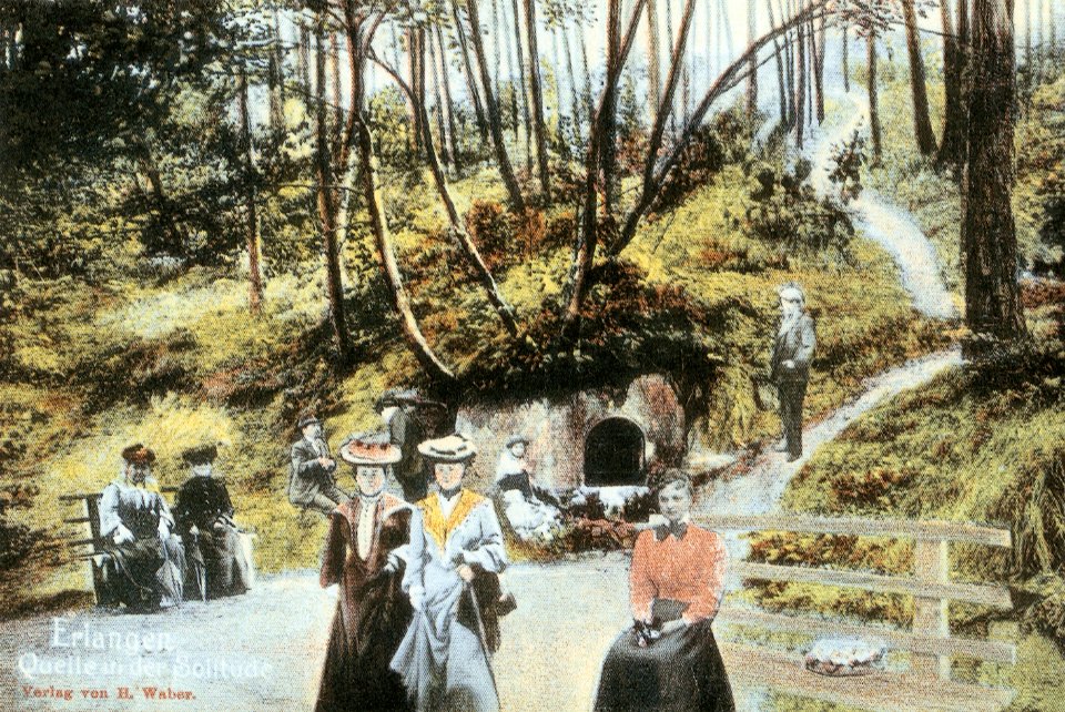 Quelle an der Solitude, Erlangen 1905 001