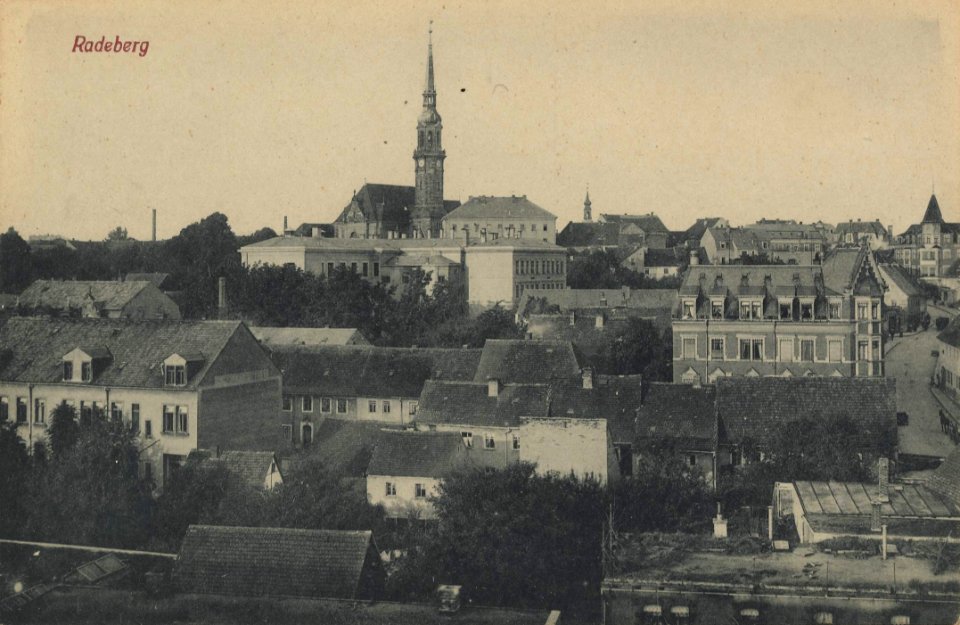 Radeberg, Sachsen - Stadtansicht (3) (Zeno Ansichtskarten)