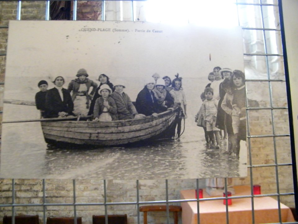 Quend, Somme, Fr, promenades en bateau2