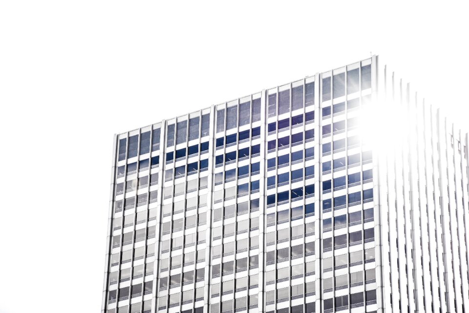 Infrastructure skyscraper sky