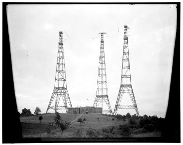 Radio towers LOC hec.13475