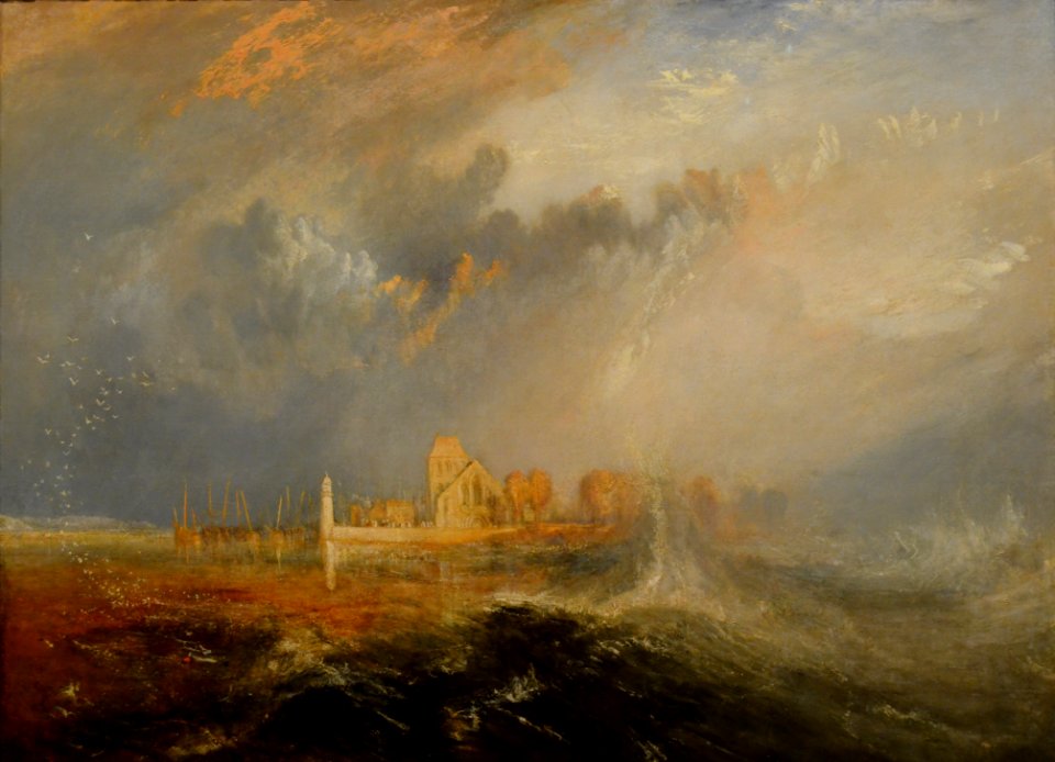 Quillebeuf by Turner (1833)