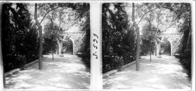 Racó del parc de Montjuïc
