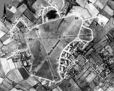 RAF Bovingdon - 13 Mar 1944 - Airfield - Annotated