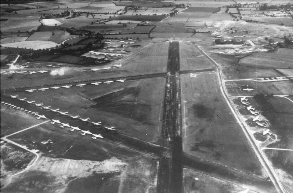 RAF Stansted Mountfitchet - 1945 - Oblique