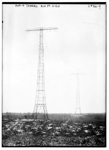 Radio towers - 410 feet high LCCN2014713504