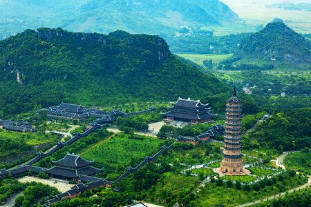 Landscape scenic landscape complex