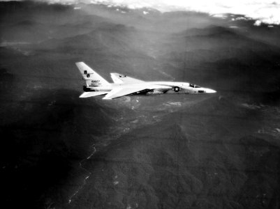 RA-5C Vigilante from RVAH-13 in flight c1966