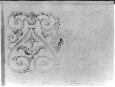 Railing on gallery, back of Speaker's chair, Hall of Representatives LCCN2002718551