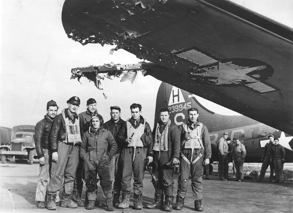 RAF Thurleigh - 306th Bombardment Group - B-17 Flying Fortress Flak
