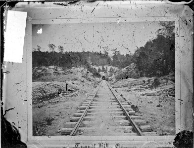 Railroad near Tunnel Hill, Ga - NARA - 530351