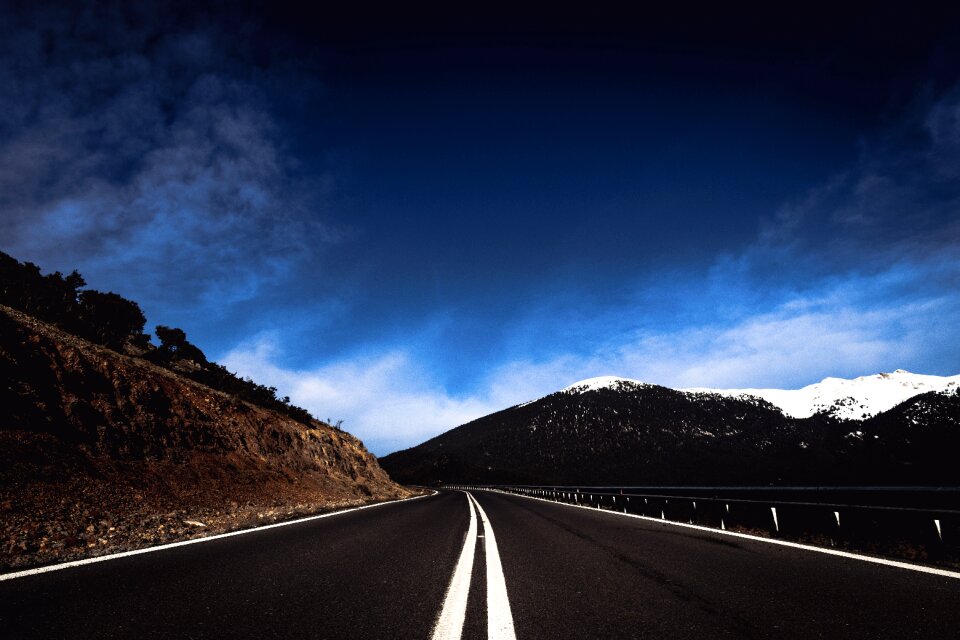 Highland landscape travel