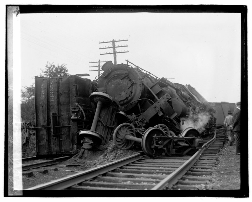Railroad wreck LOC npcc.06778