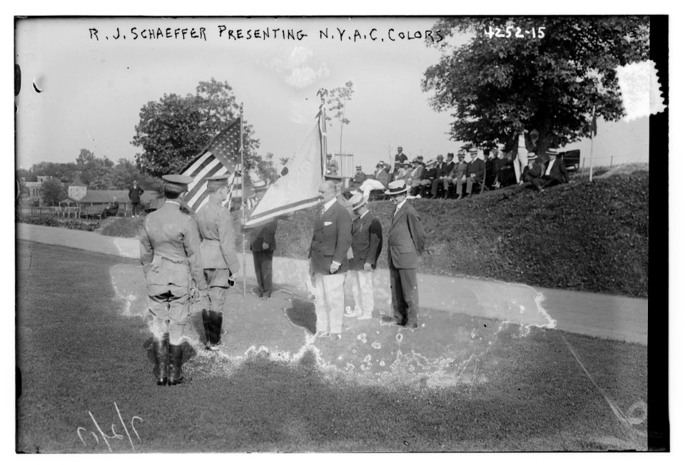 R.J. Schaeffer presenting N.Y.A.C. Colors LCCN2014704959