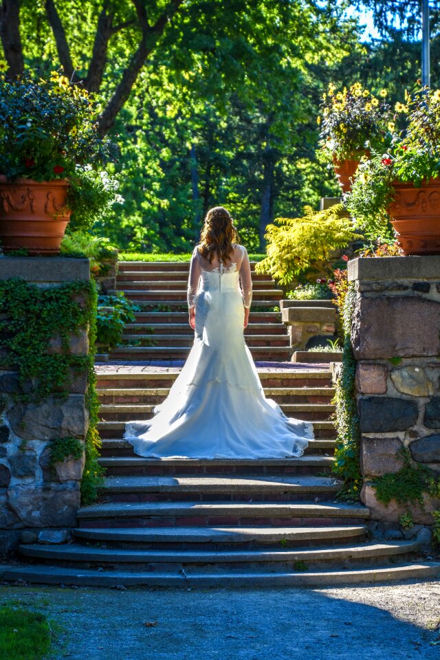 Gown bride people