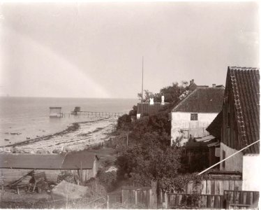 Rainbow in Hornbaek, Denmark, Carl Curman ~1880 photo