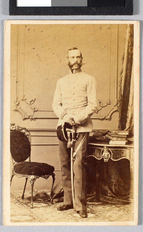 Rainer Ferdinand Maria Johann Evangelist Franz Ignaz von Habsburg-Lothringen (1827-1913), aartshertog van Oostenrijk en opperbevelhebber van de Oostenrijkse strijdkrachten, objectnr KA 6895.23